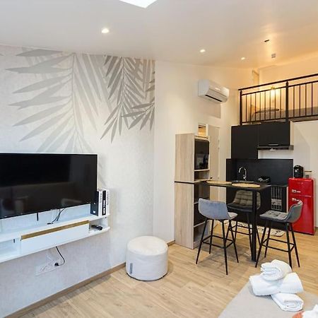 Charmant T1 Mezzanine Neuf Clim N•5 - Centre Ville 몽펠리에 외부 사진