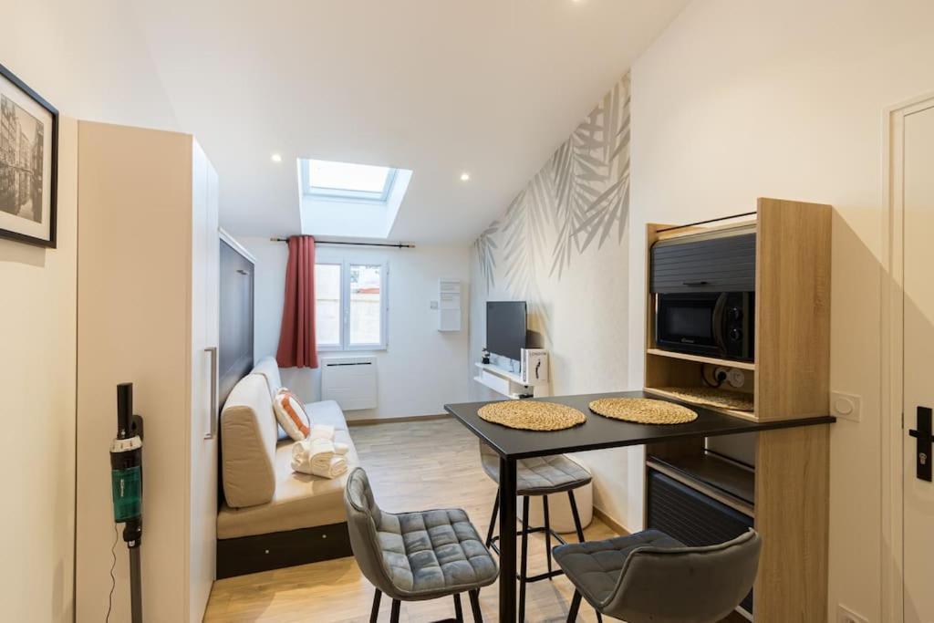 Charmant T1 Mezzanine Neuf Clim N•5 - Centre Ville 몽펠리에 외부 사진